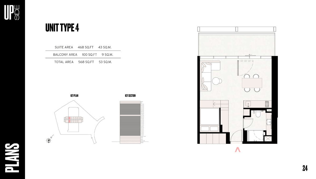 Upside Business Bay floor plan 2