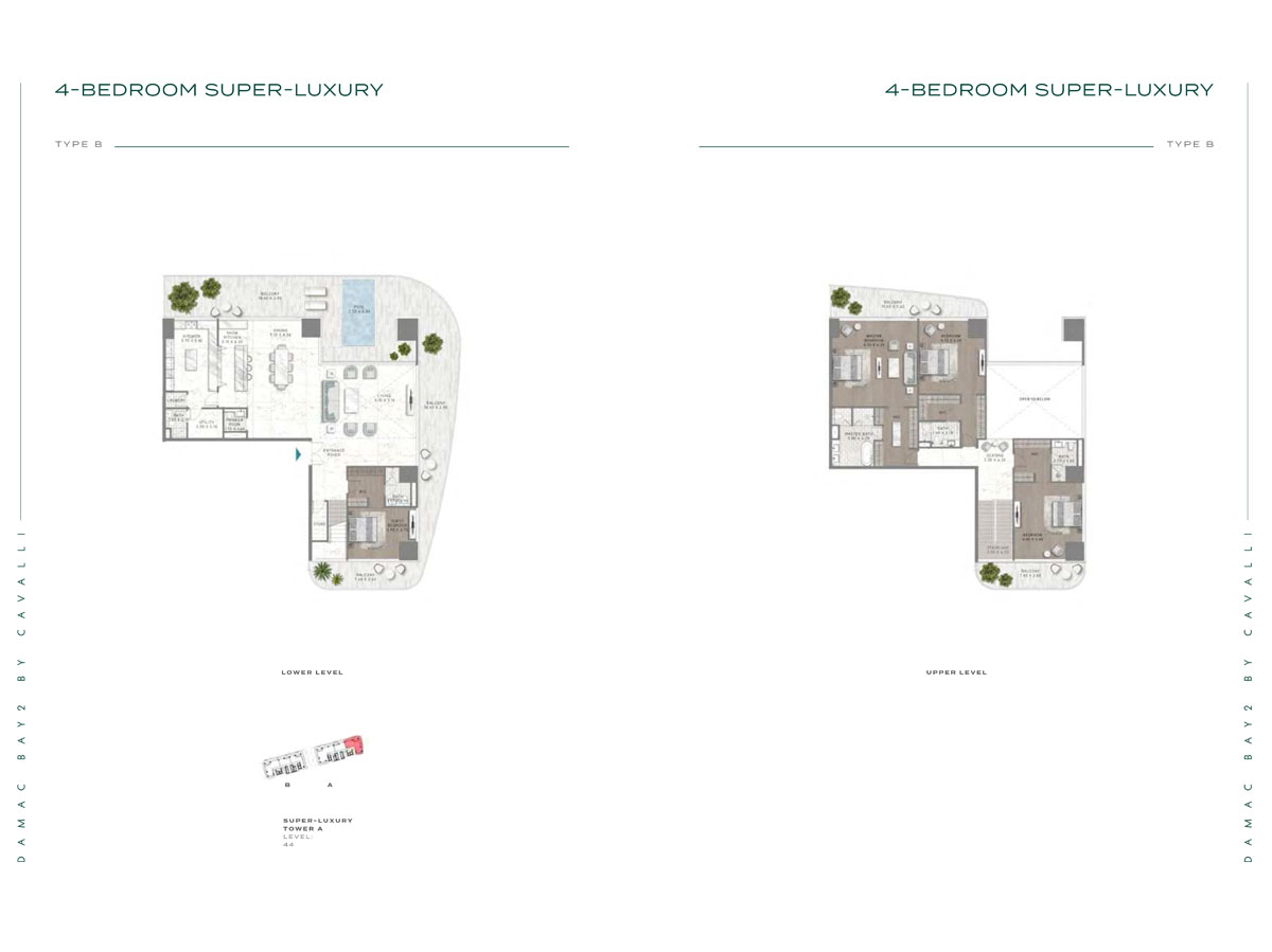 Damac Bay Cavalli Phase 2 floor plan 4