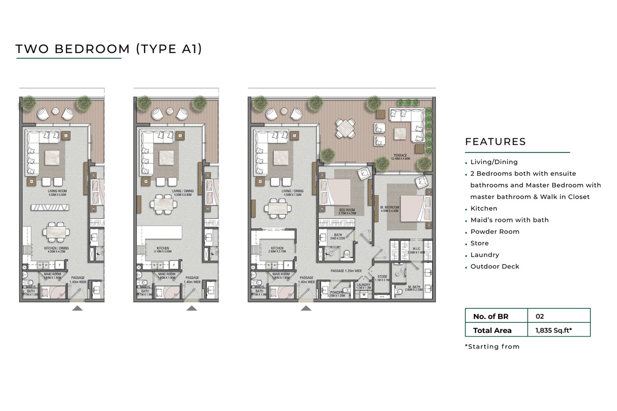 Aman Reem Hills floor plan 3