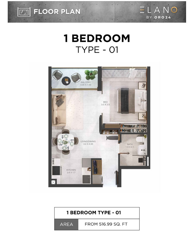 Elano by Oro24 floor plan 2
