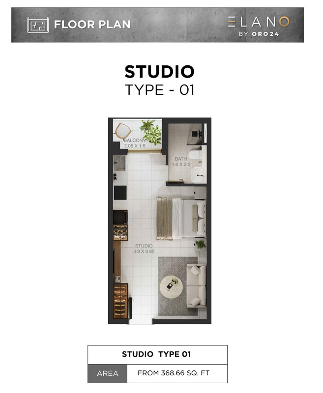 Elano by Oro24 floor plan 1