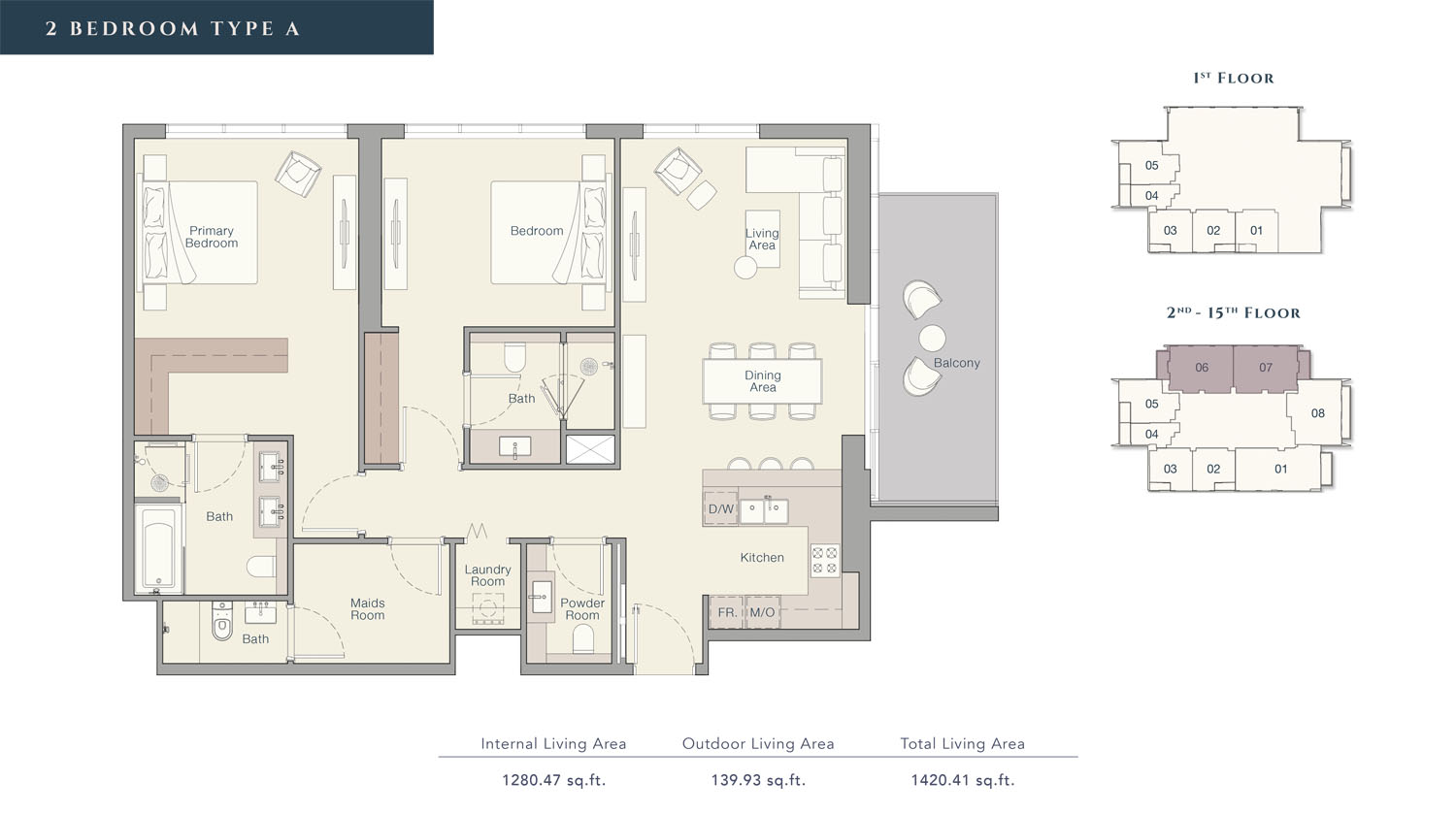 The Quayside floor plan 4