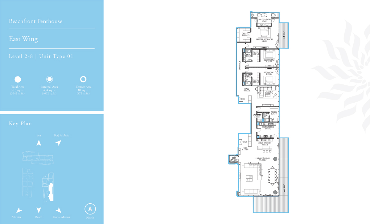 Serenia Residences floor plan 3