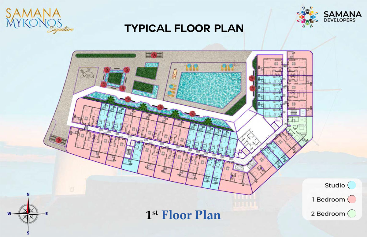 Samana Mykonos Signature floor plan 3