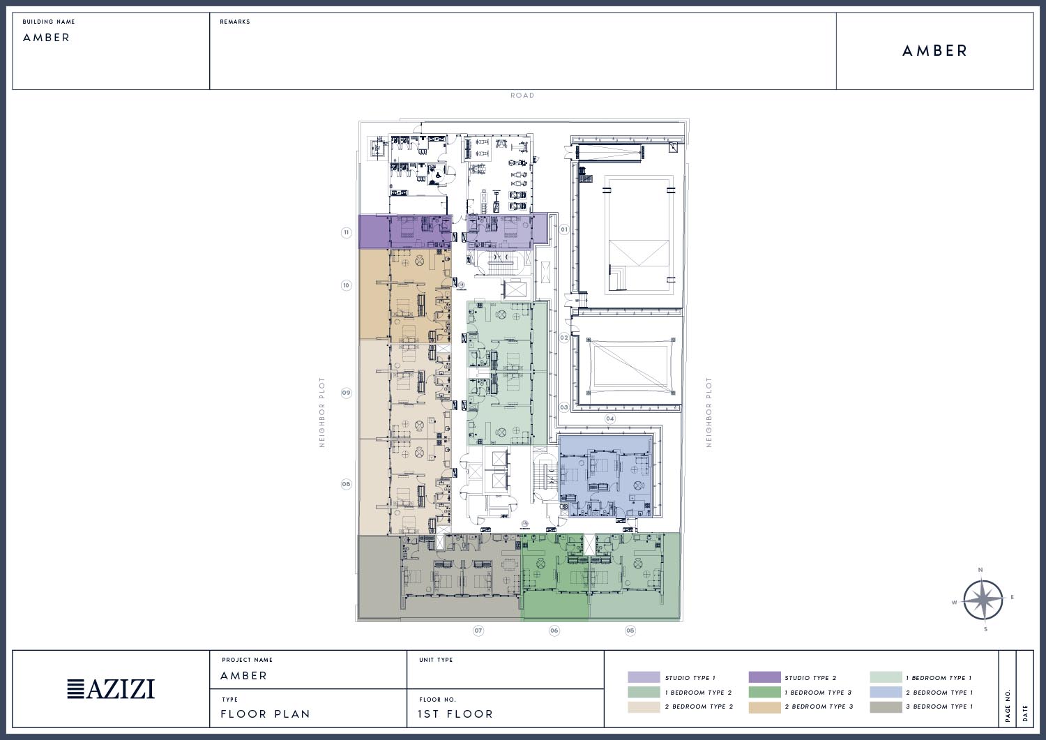 Azizi Amber floor plan 3