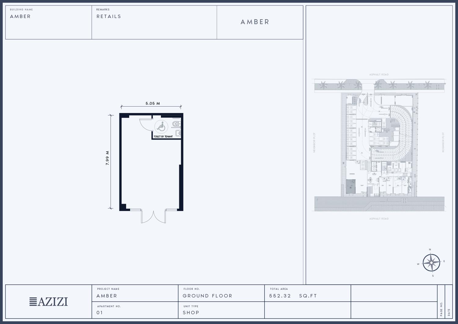 Azizi Amber floor plan 6