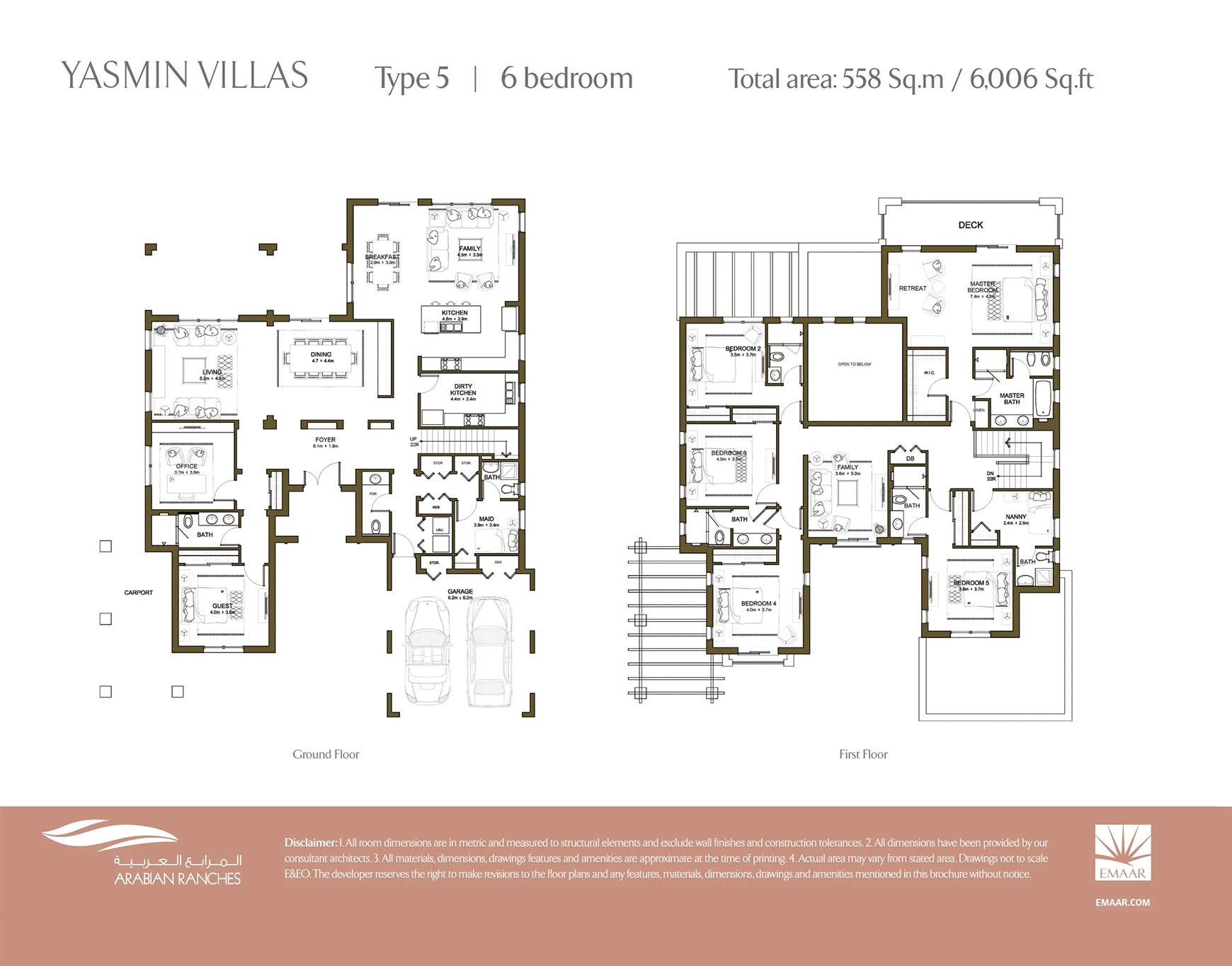 Yasmin at Arabian Ranches floor plan 3