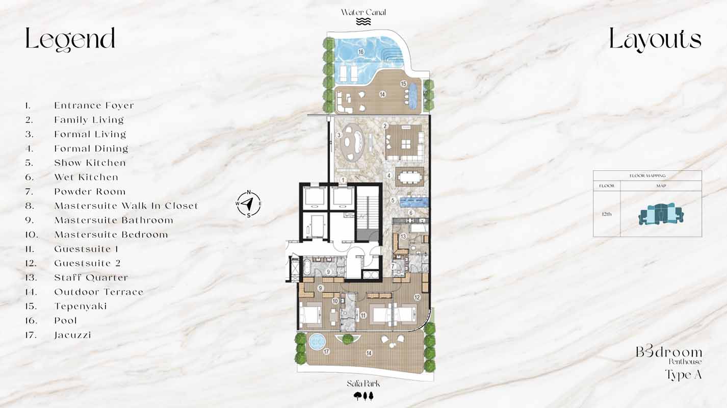 Casa Canal by AHS floor plan 1