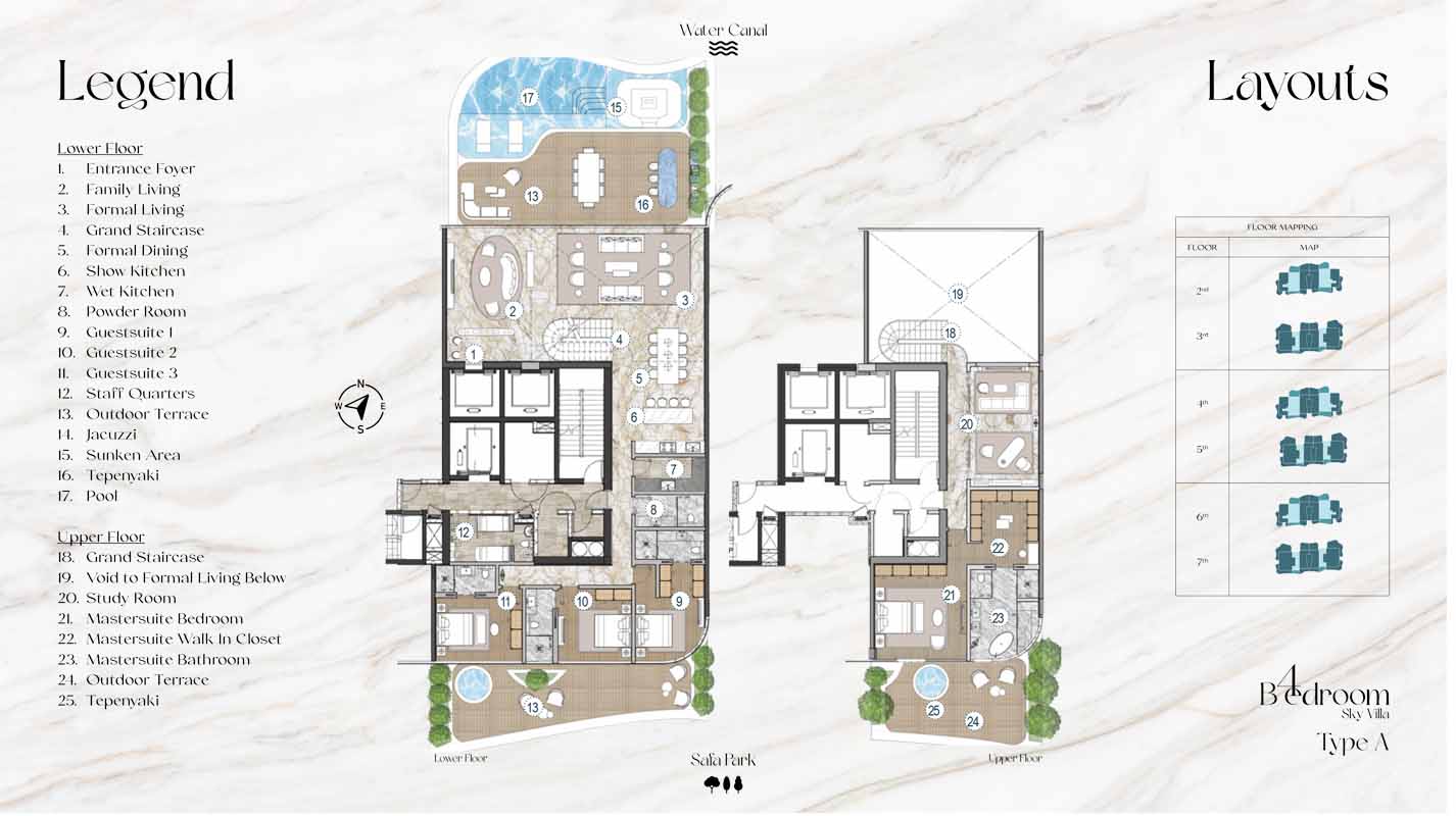 Casa Canal by AHS floor plan 2
