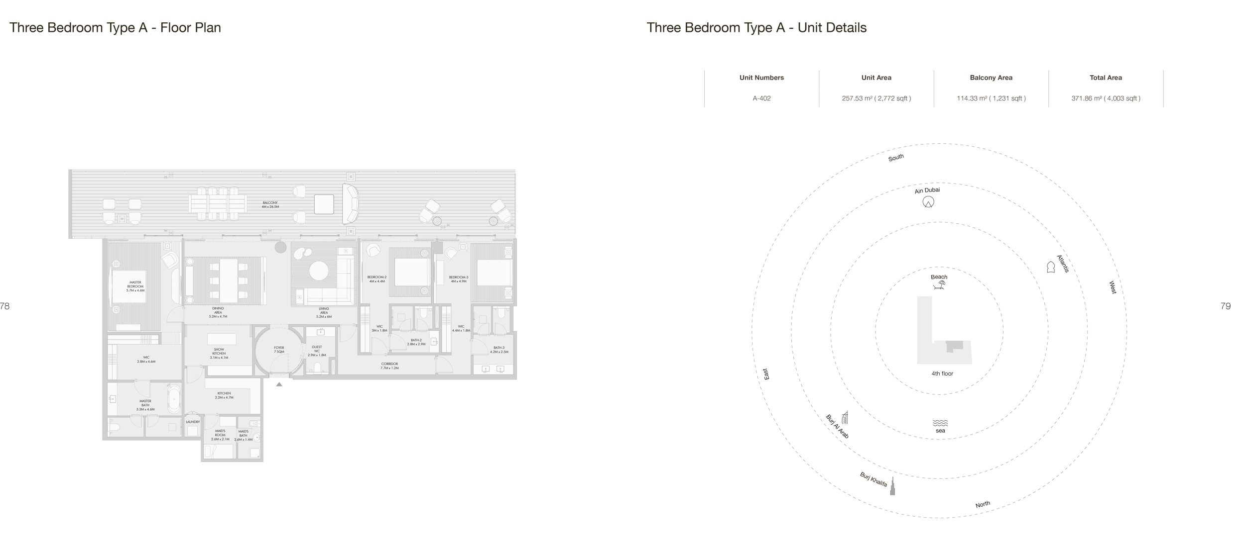 Armani Beach Residences floor plan 2
