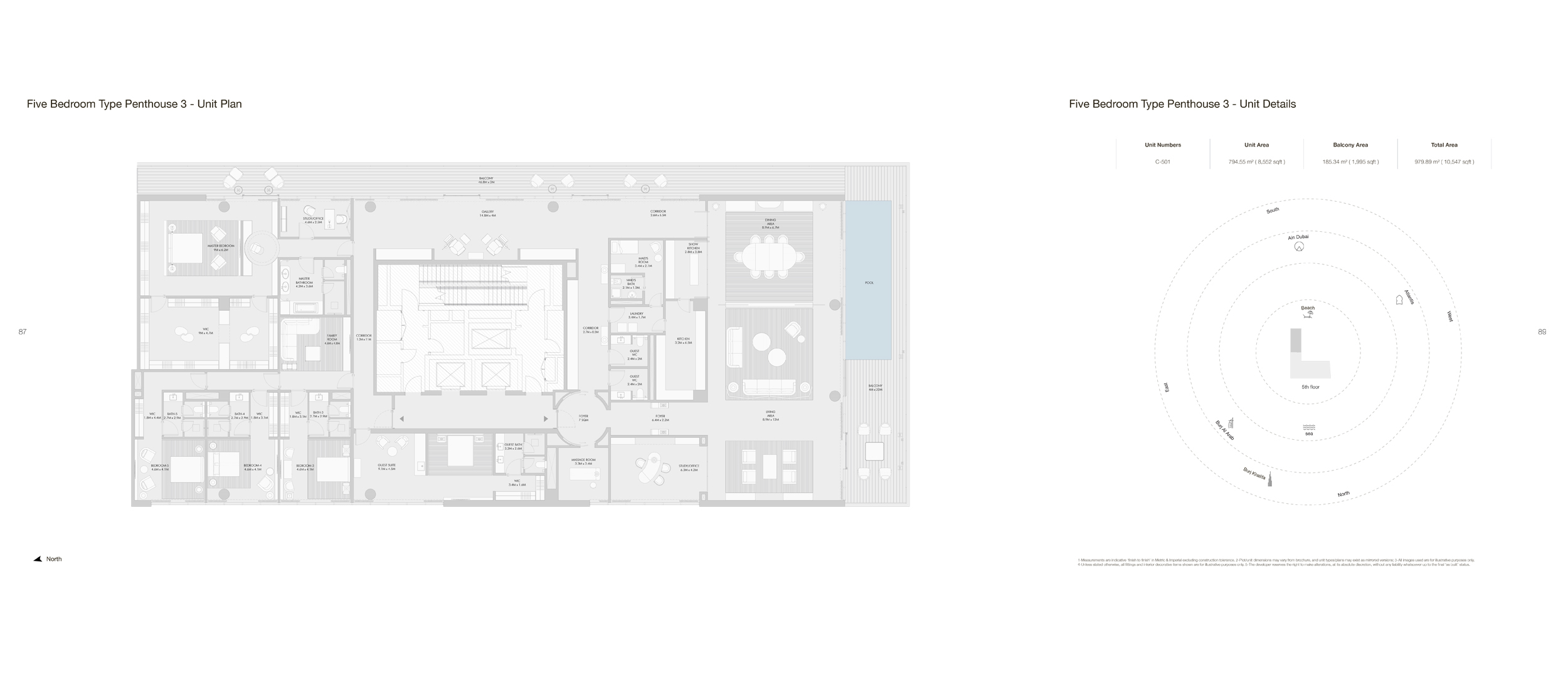 Armani Beach Residences floor plan 5