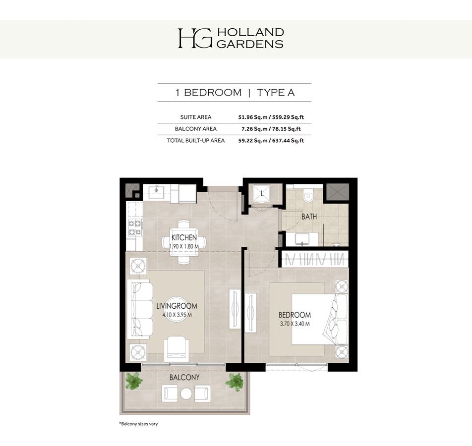Nshama Holland Gardens floor plan 2