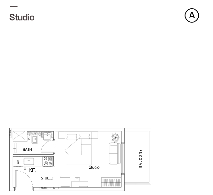 Binghatti House floor plan 1