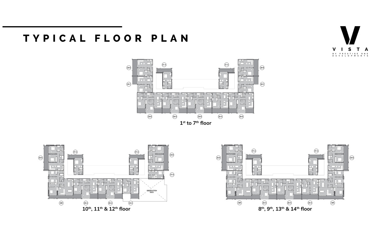 Vista by Prestige One floor plan 3