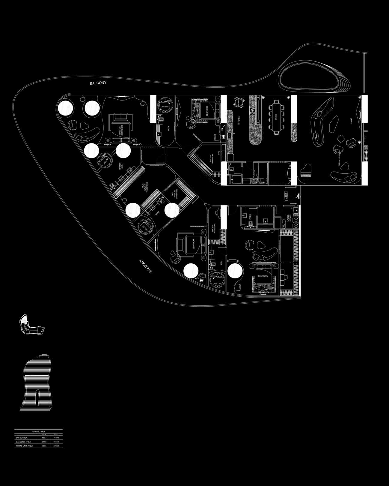 Bugatti Residences floor plan 3