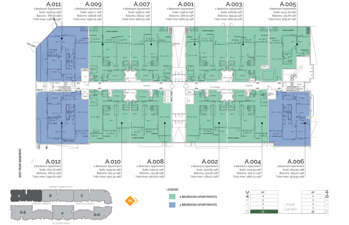 Mirdif Hills Dubai floor plan 1