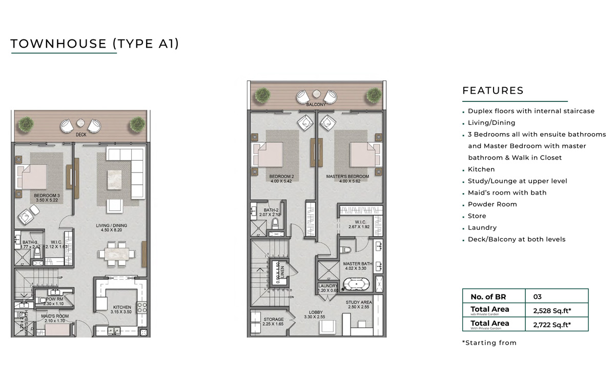 Manzel and Majlis Reem Island floor plan 5