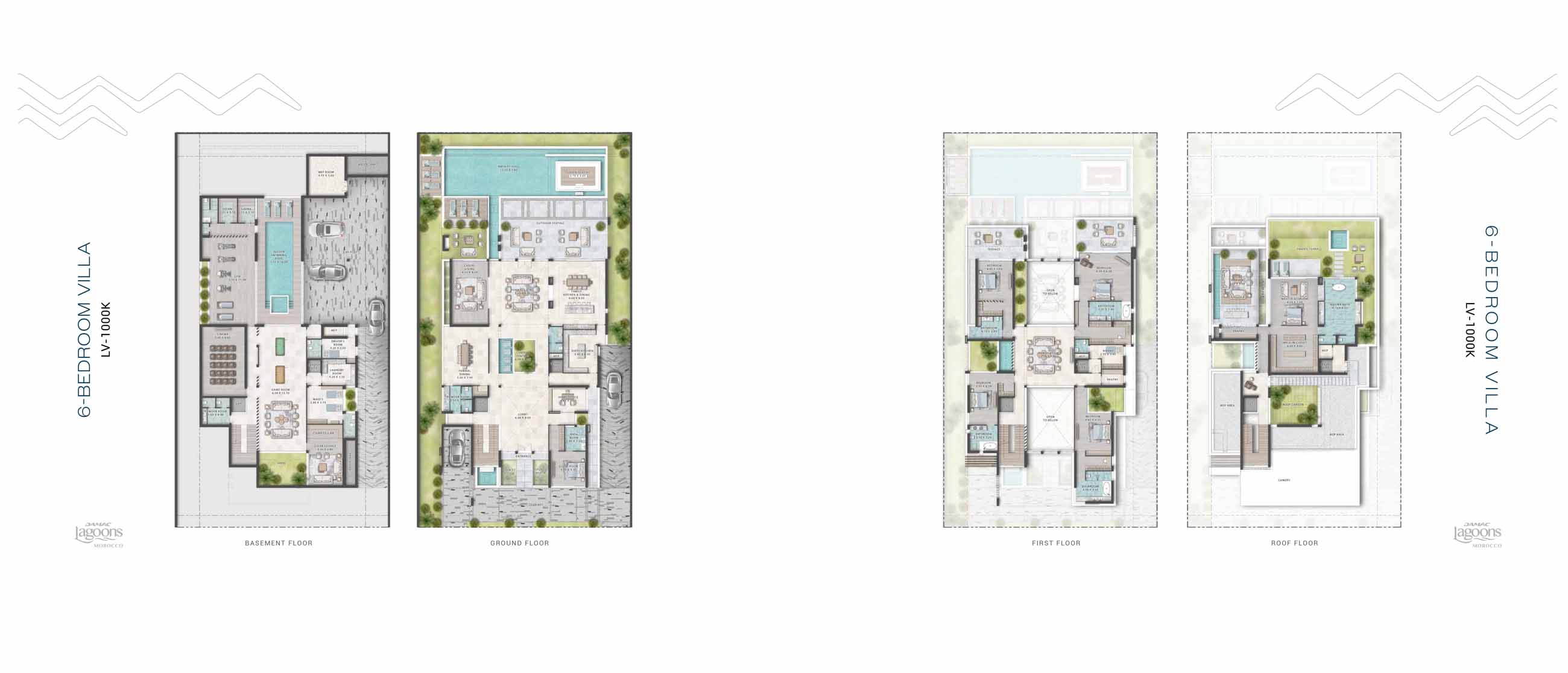 Morocco at Damac Lagoons floor plan 3