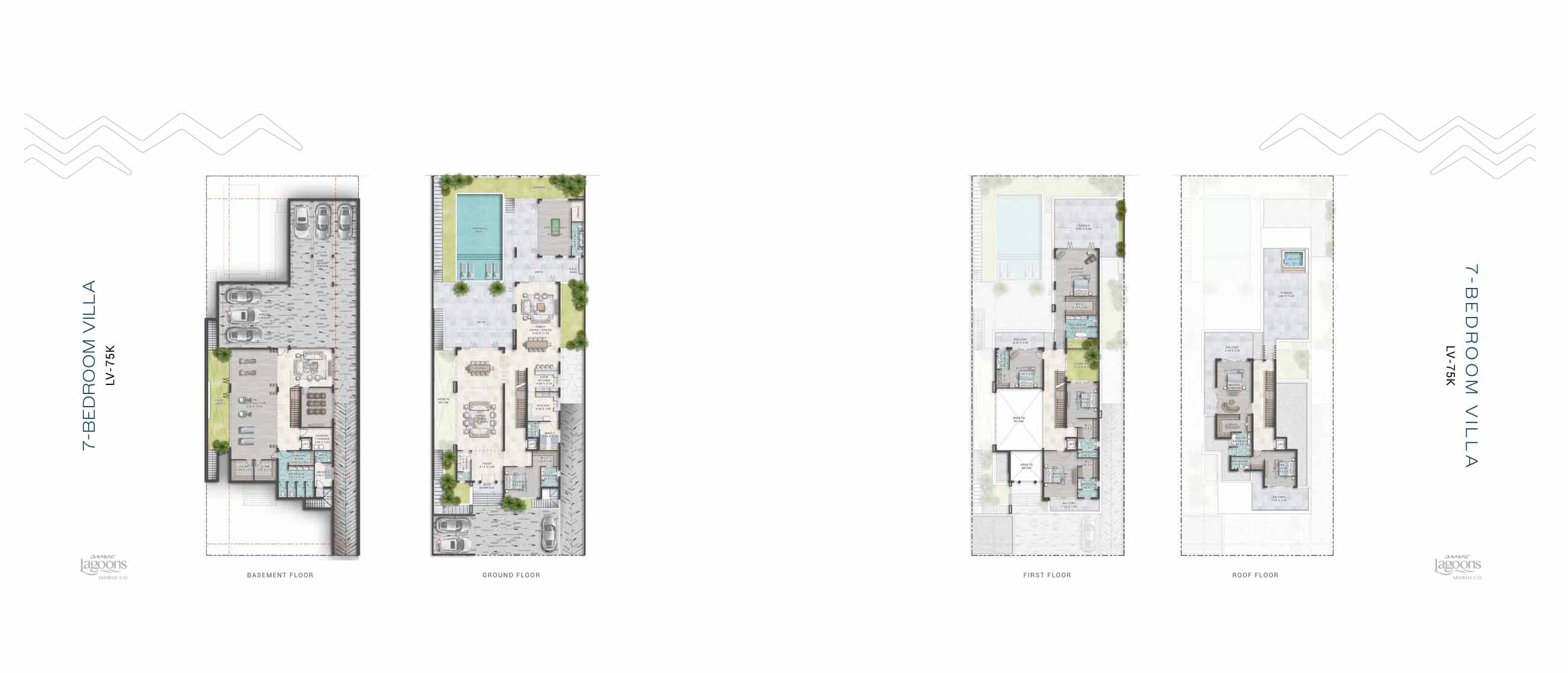 Morocco at Damac Lagoons floor plan 4