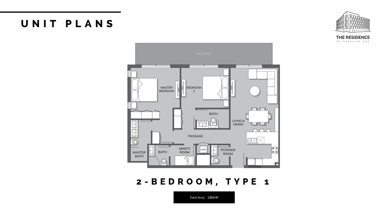 The Residence by Prestige One floor plan 4
