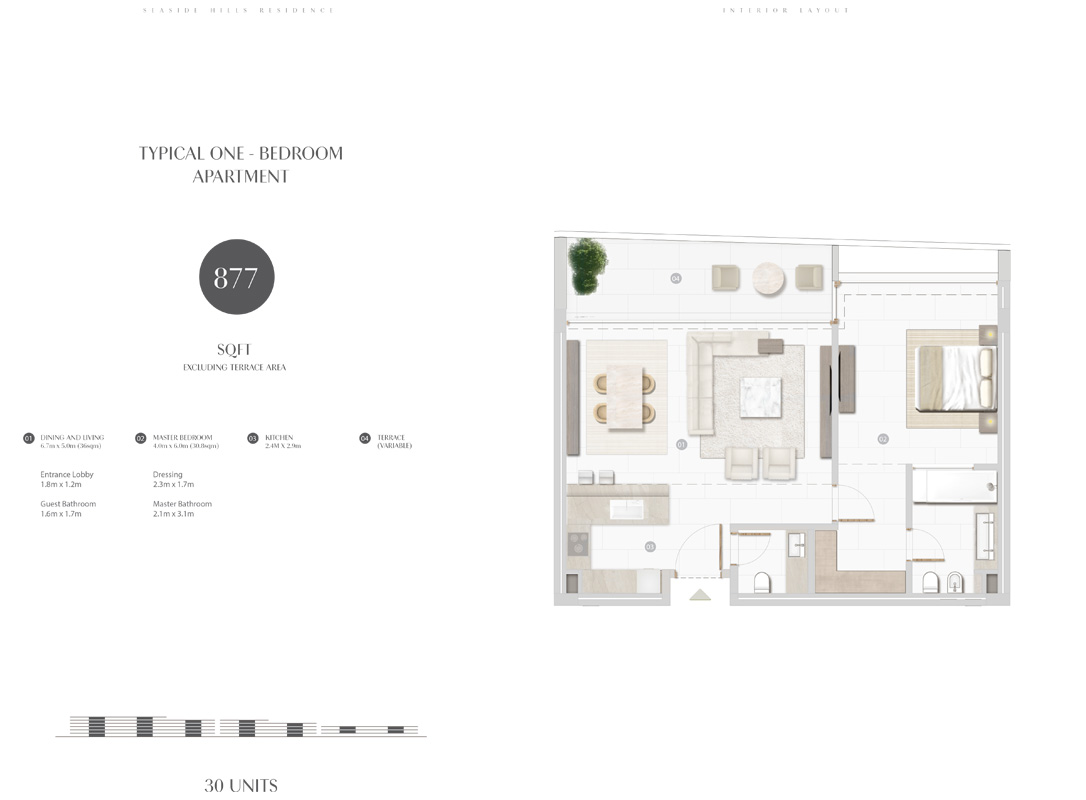 Seaside Hills Residences floor plan 1