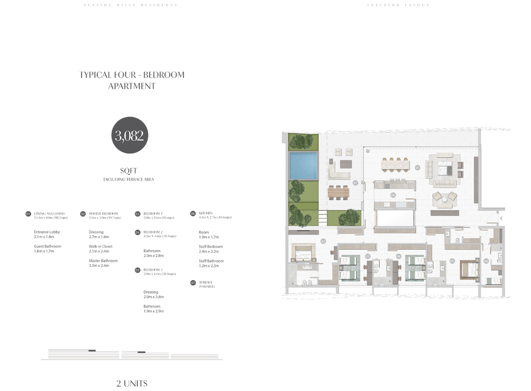Seaside Hills Residences floor plan 3