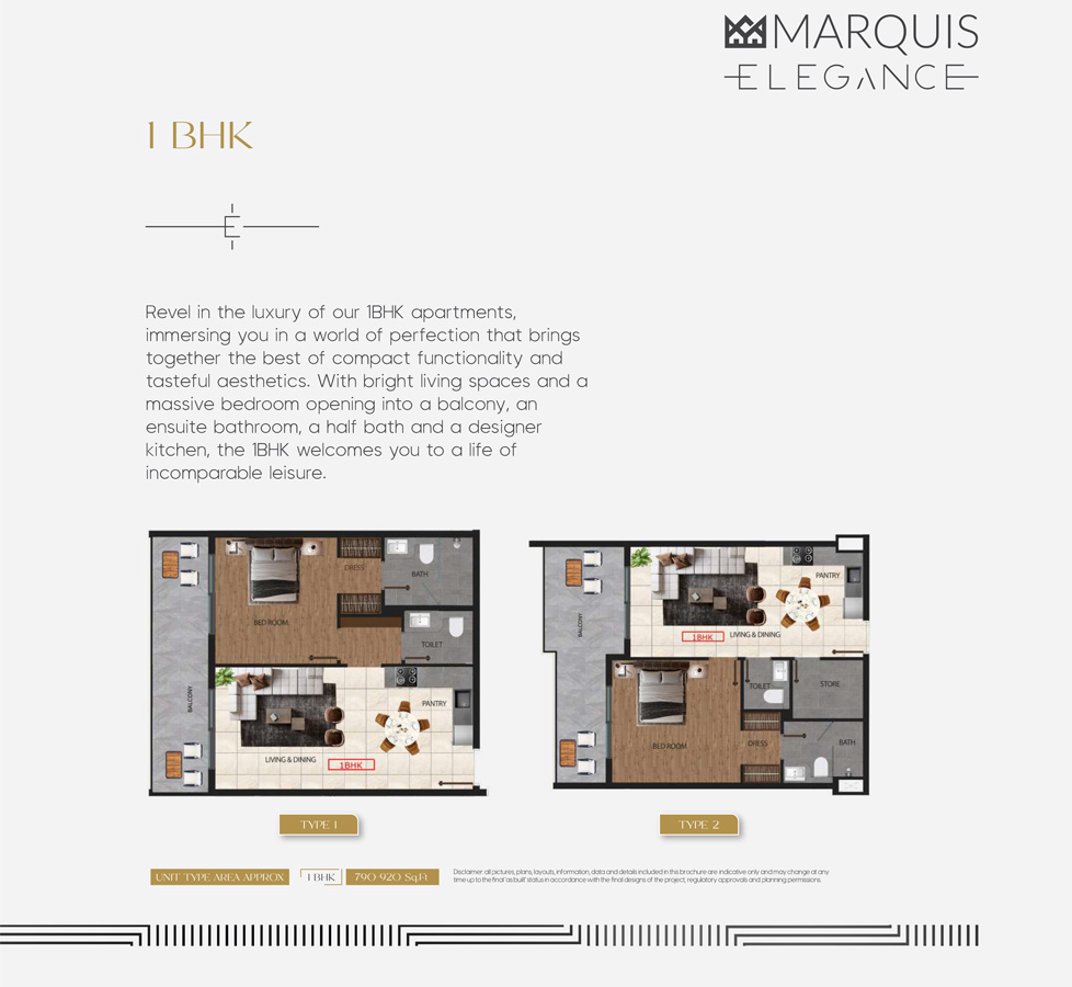 Marquis Elegance floor plan 1