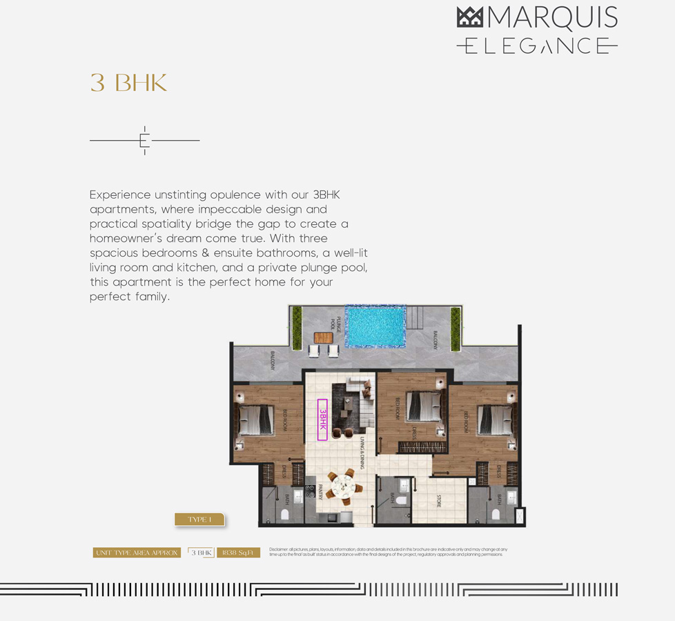 Marquis Elegance floor plan 4