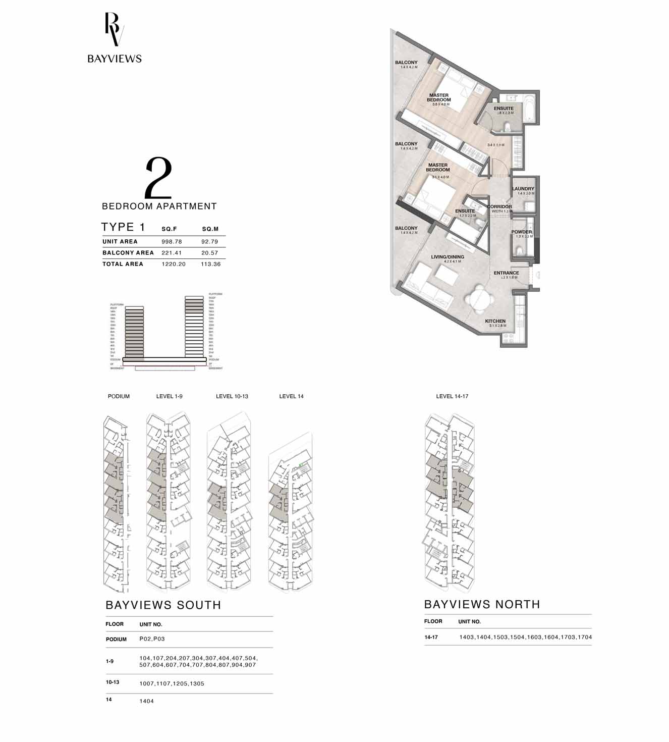 Bayviews at Hayat Island floor plan 4