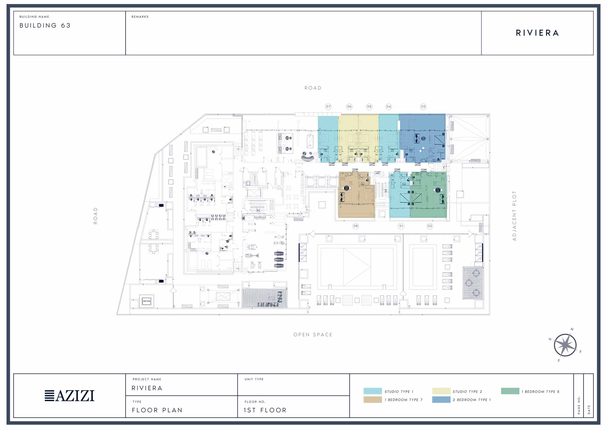 Azizi Riviera 63 floor plan 3