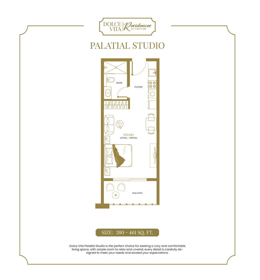 Vincitore Dolce Vita floor plan 1