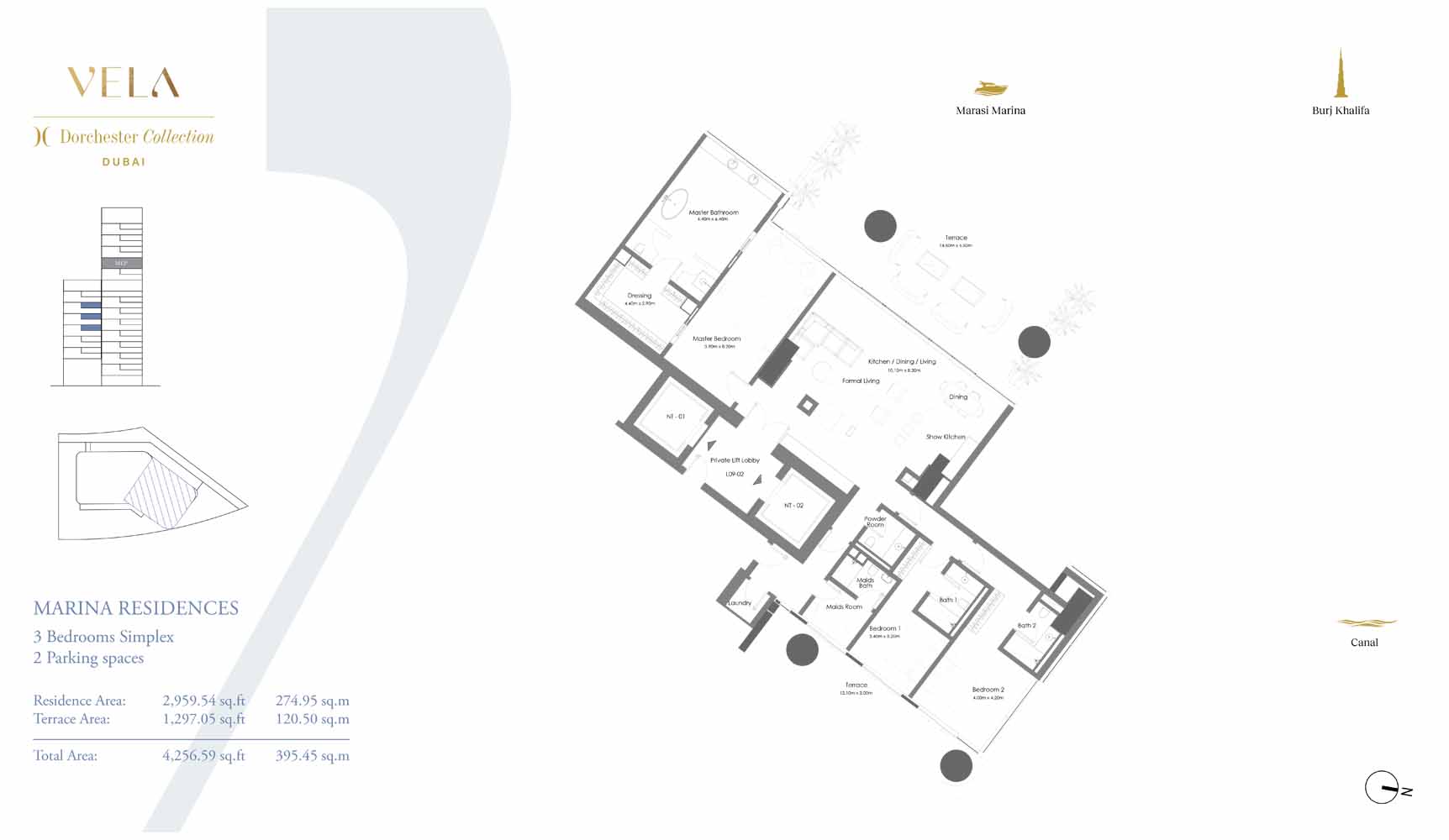 Vela by Omniyat floor plan 1