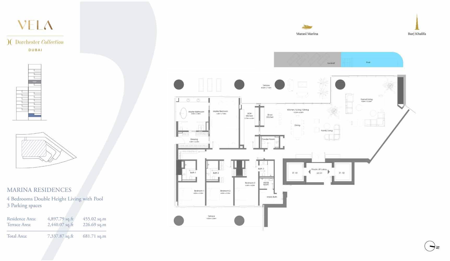 Vela by Omniyat floor plan 2