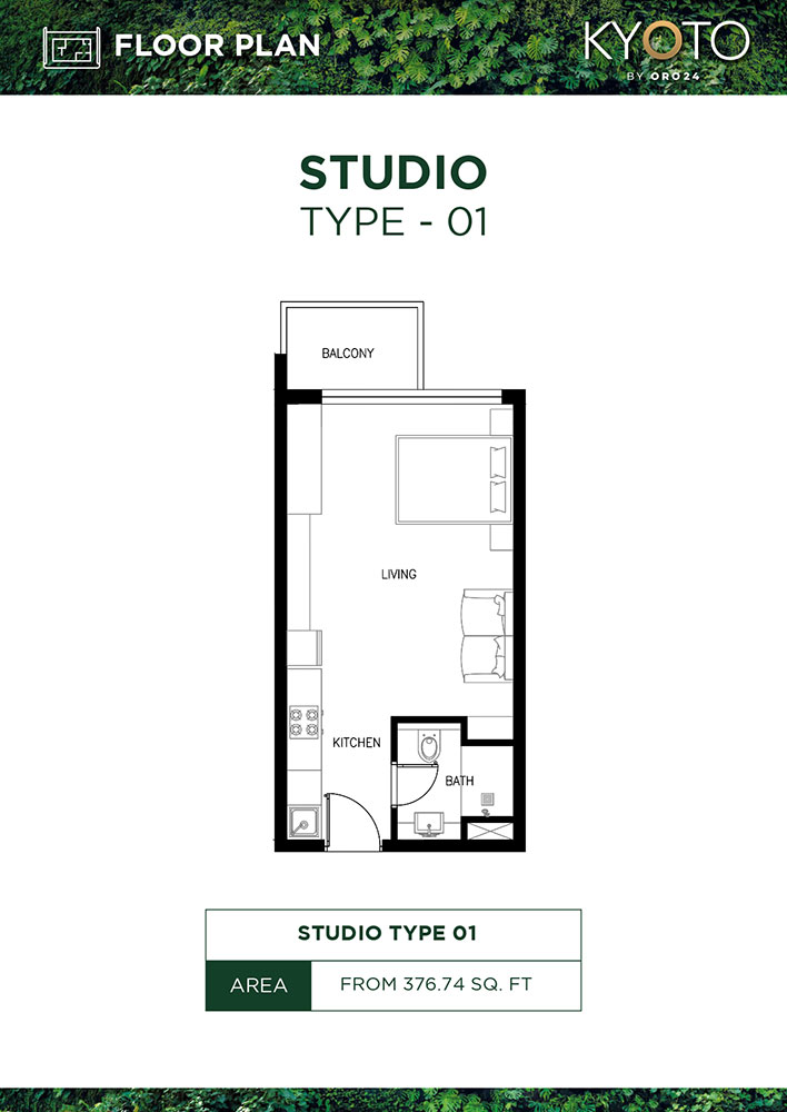 Kyoto by Oro24 floor plan 1