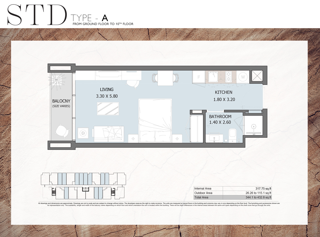 Verdana Residence 2 floor plan 1