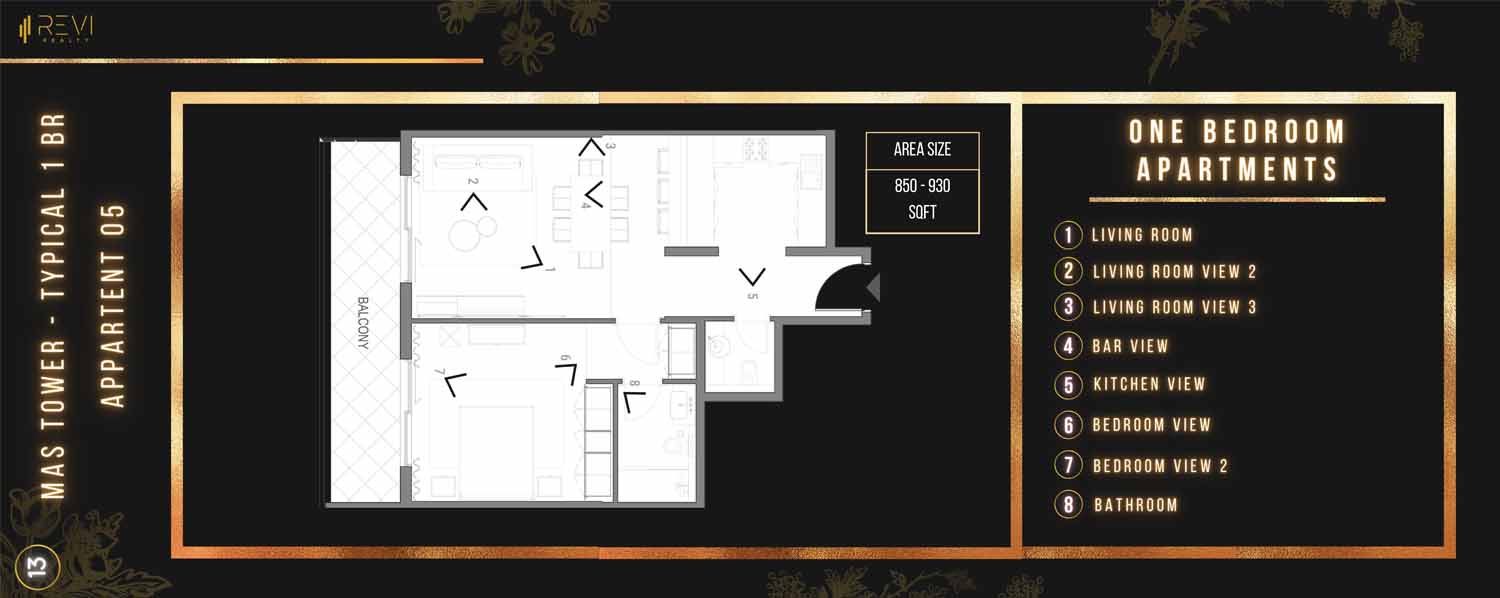 Mas Tower at Dubai Silicon Oasis floor plan 1