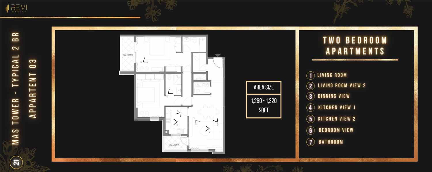 Mas Tower at Dubai Silicon Oasis floor plan 3