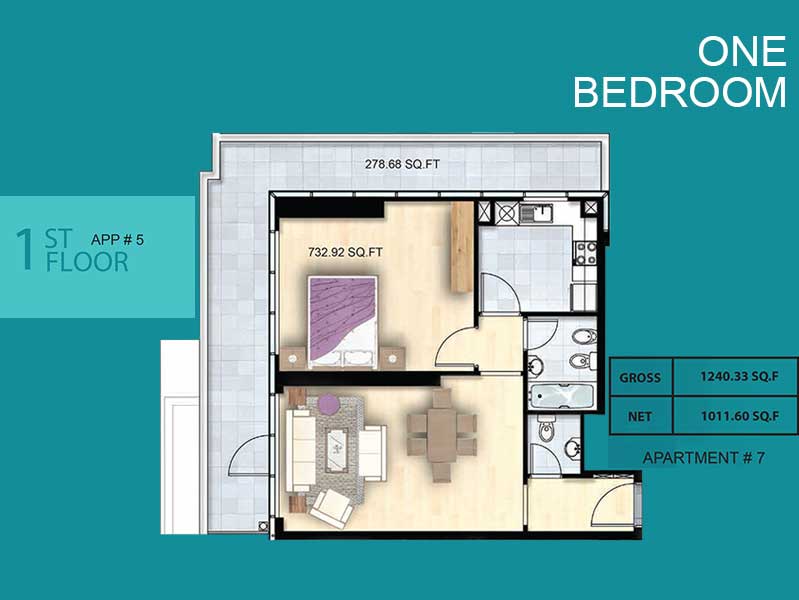 Al Manara Tower floor plan 3