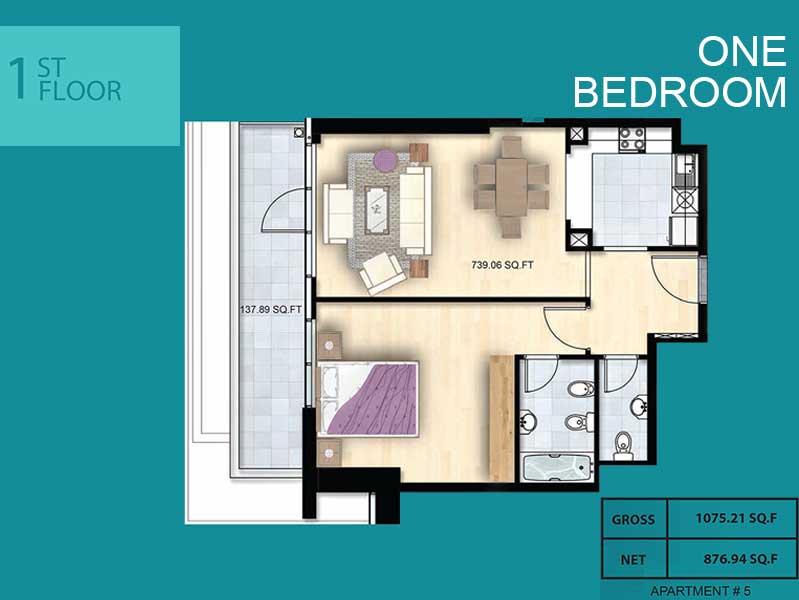 Al Manara Tower floor plan 2