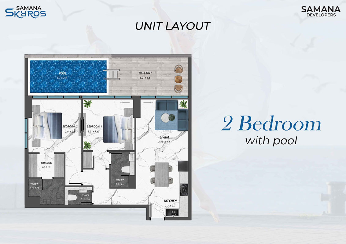 Samana Skyros floor plan 4