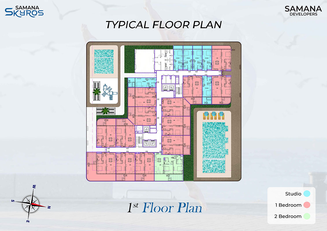 Samana Skyros floor plan 3
