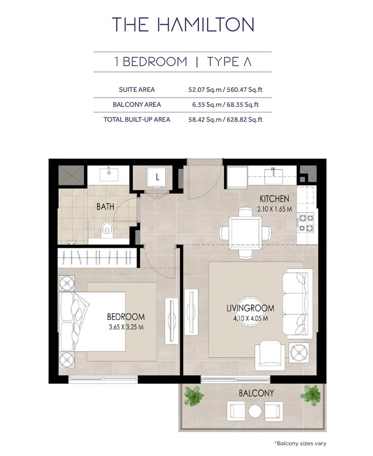 Nshama The Hamilton floor plan 2