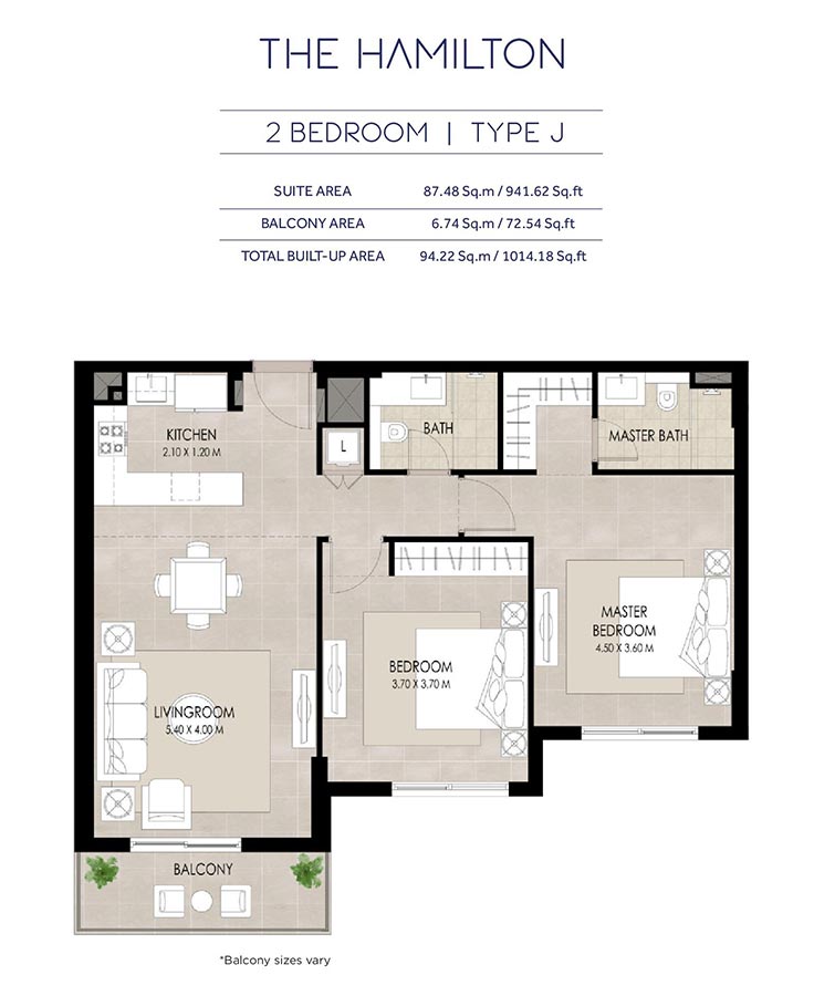 Nshama The Hamilton floor plan 3