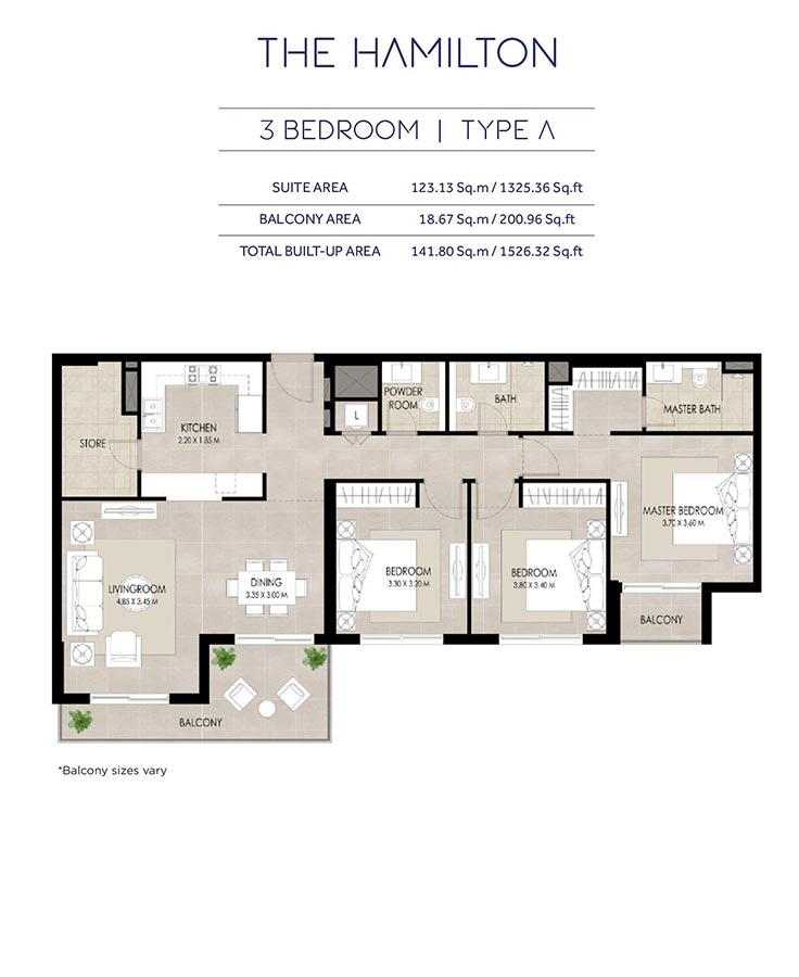 Nshama The Hamilton floor plan 4