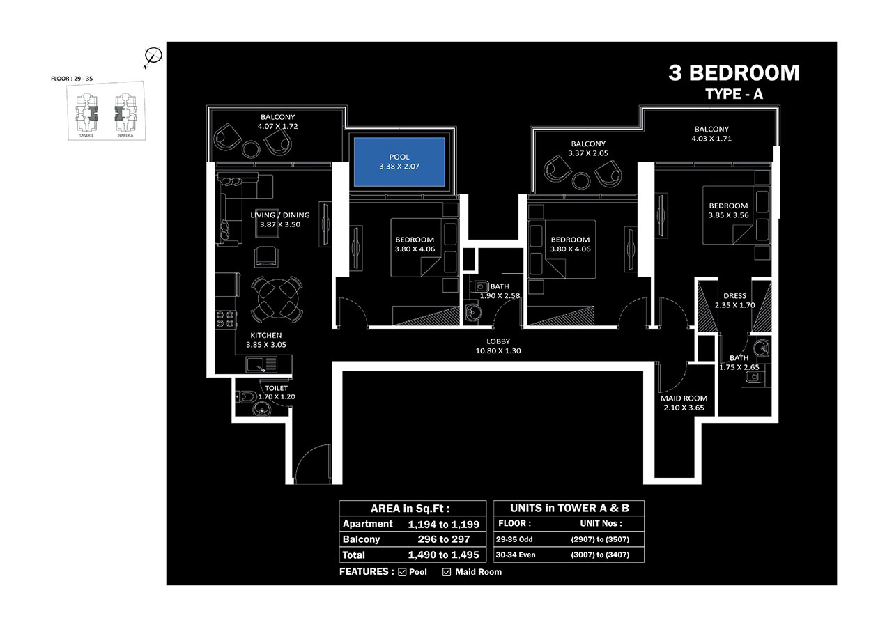 Danube Elitz 2 floor plan 4