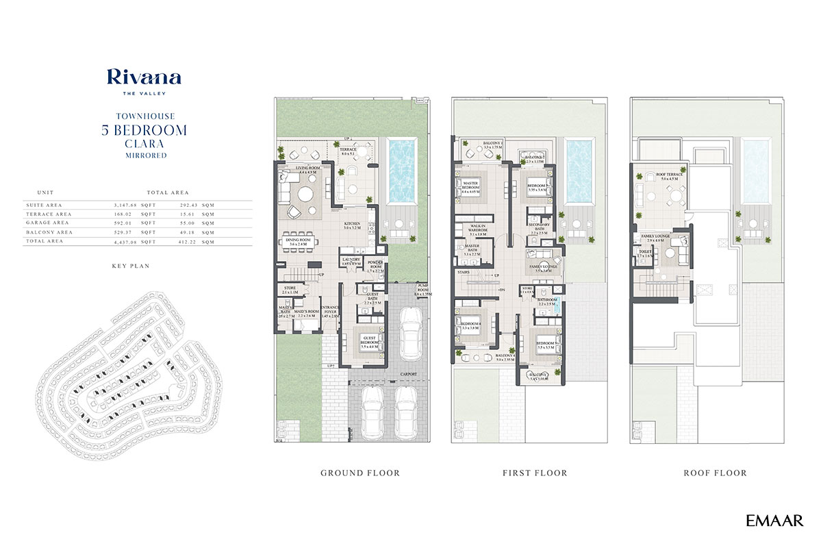 Rivana at The Valley floor plan 3