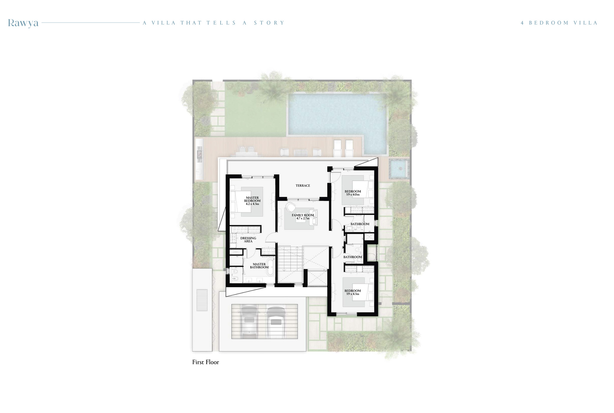 Aljurf Kayan Villas floor plan 1