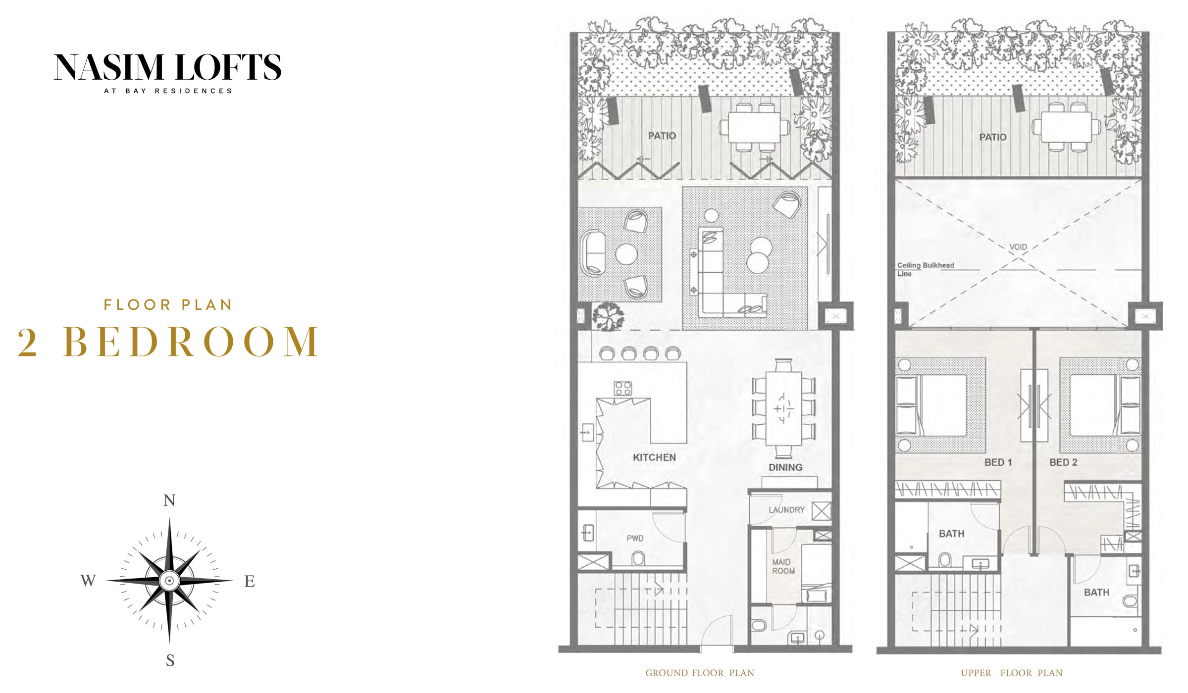 Nasim Lofts at Bay Residences floor plan 2