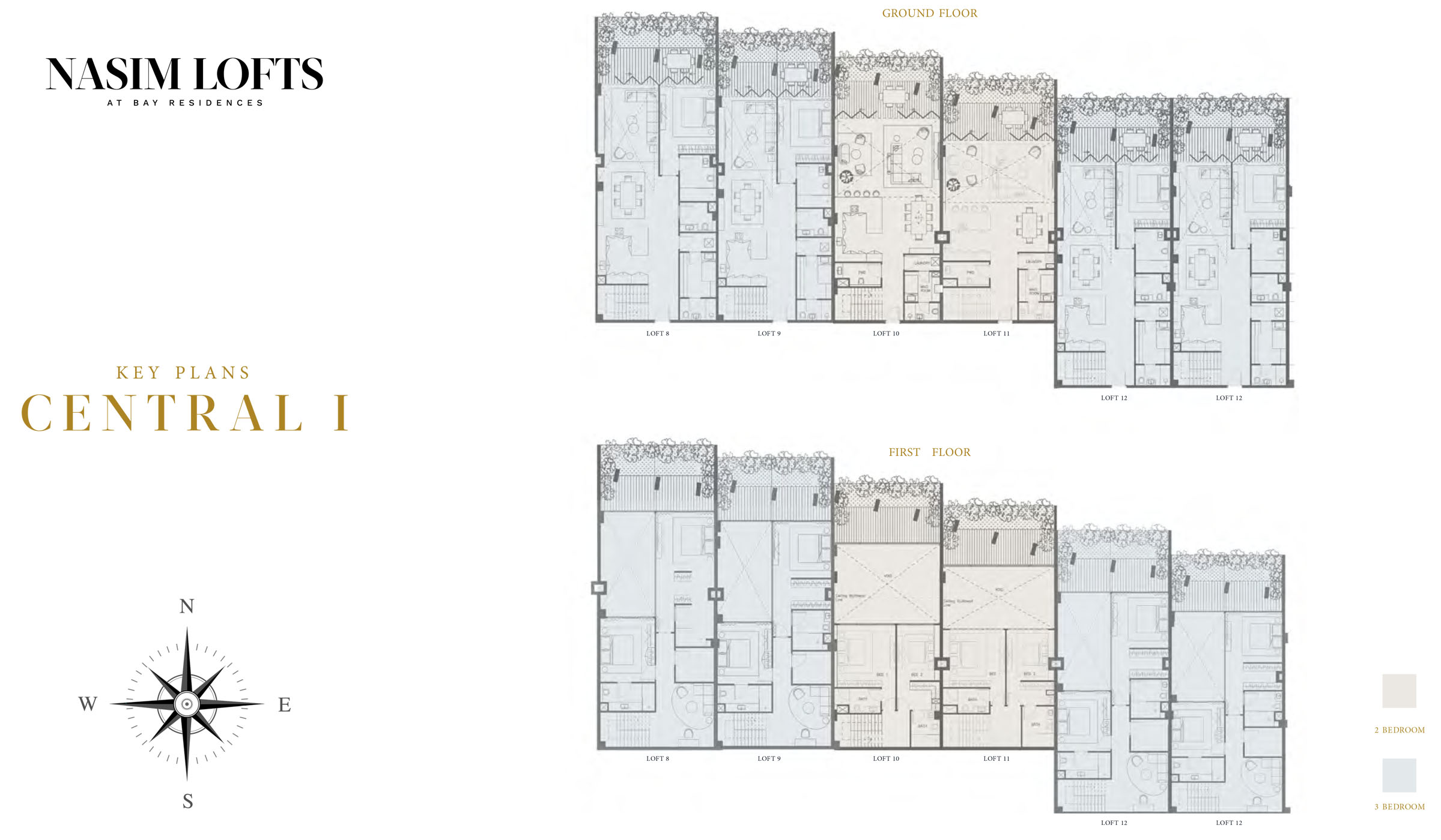 Nasim Lofts at Bay Residences floor plan 1