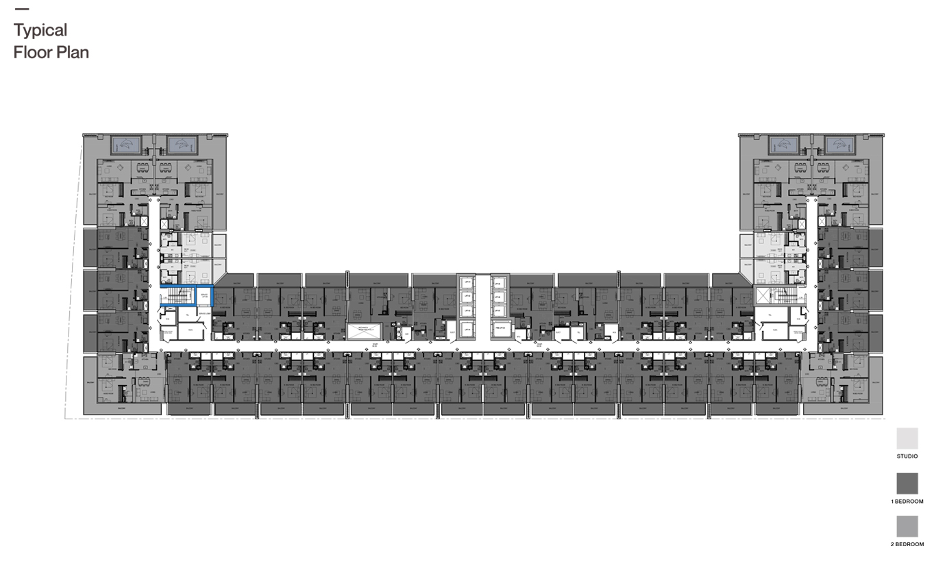 Binghatti Amber floor plan 3